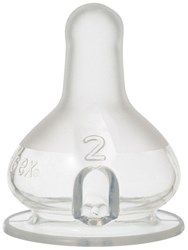 Tigex tettarella Air Control silicone XL 6M+ per biberon - set di 2