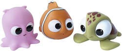 Tigex giocattoli da bagno - 3 grandi personaggi da bagno Nemo multicolore plastica