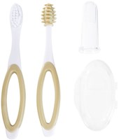 Tigex set spazzolini da denti - spazzolini bambini - 3 pezzi - educativo-2