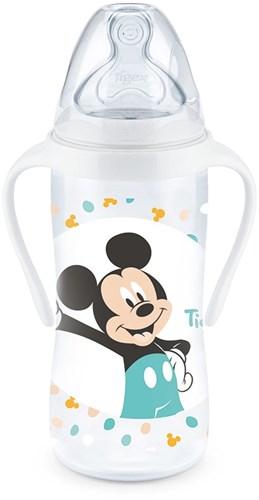 Tigex - Autonomie+ Disney - Bottle w/ handles - 300ml - 6M+ - Y Flow Control - Mickey (TI-80604958)