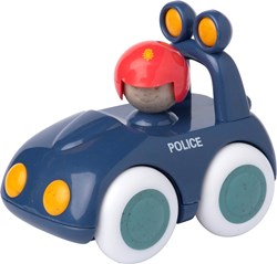 Tolo Bio auto della polizia giocattolo - auto sostenibile per bambini da 12 mesi