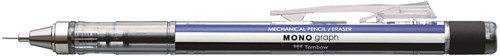 Tombow portamine Mono Graph nero bianco blu 0,5mm ricaricabile
