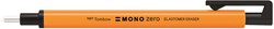 Tombow matita gomma tonda neon arancione - gomma di precisione per bambini e adulti