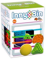 Tomy cubo sensoriale giocattolo - Fat Brain InnyBin cubo forme sensoriali