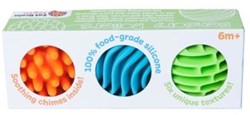 Tomy giocattolo sensoriale - Fat Brain Sensory Rollers - 3 palline in silicone