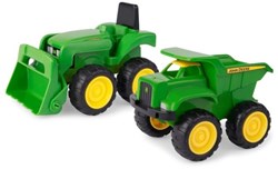 Britains giocattolo John Deere mini trattore e camion ribaltabile set sabbiera