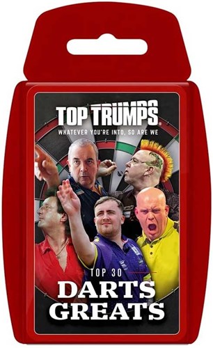 Winning Moves gioco di carte Darts Greats Top Trumps versione 2 multicolore