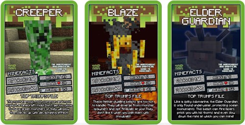Winning Moves gioco di carte Minecraft - Top Trumps Guida Non Ufficiale-2