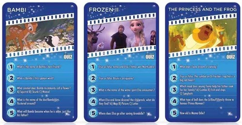 Winning Moves gioco di carte quiz Disney - gioco educativo Disney-3
