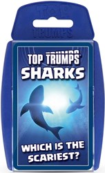 Winning Moves gioco di carte Top Trumps squali gioco educativo