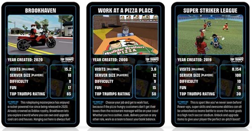 Winning Moves Gioco di carte Roblox - Guida Top Trumps - 30 giochi - Inglese-3