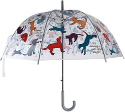 Esschert Design ombrello gatti e cani trasparente 83cm pioggia