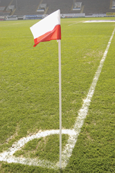 Precision Paletti d'angolo bianchi 6ft - set da 4 per campo sportivo