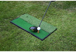 Precision tappetino da golf 2 in 1 Launch Pad - resistente e versatile