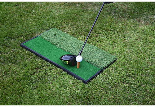 Precision tappetino da golf 2 in 1 Launch Pad - resistente e versatile