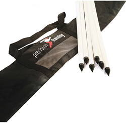 Precision borsa per pali bandierina d'angolo - nero - borsa sportiva in nylon