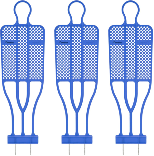 Precision sagoma allenamento calcio blu junior - Pro Club mannequin