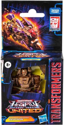 Hasbro Transformers action figure Geocron robot multicolore giocattolo