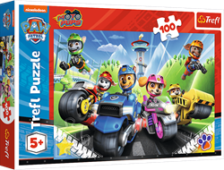 Trefl puzzle - Paw Patrol moto - 100 pezzi - puzzle bambini