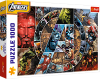 Trefl puzzle Avengers - 1000 pezzi supereroi Marvel