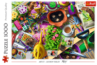 Trefl puzzle - Riordinare il giardino - 1000 pezzi - Cartone FSC-2