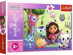 Trefl puzzle La Casa delle Bambole di Gabby 30 pezzi cartone colorato