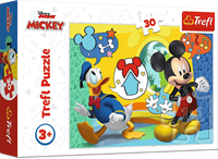 Trefl puzzle - Mickey Mouse Funhouse 30 pezzi puzzle bambini Disney
