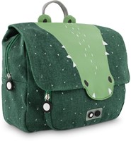 Trixie zaino cartella Mr. Crocodile - borsa bambini verde idrorepellente-3