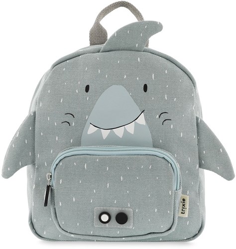 Trixie zaino bambino blu - Mr. Shark - idrorepellente - zaino scuola