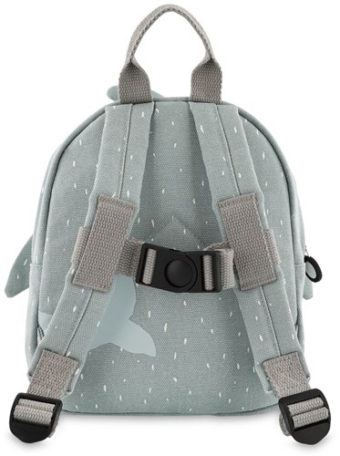 Trixie zaino bambino blu - Mr. Shark - idrorepellente - zaino scuola-2