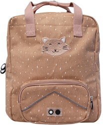 Trixie zaino grande - zaino scuola Mrs. Cat per bambini e libri A4