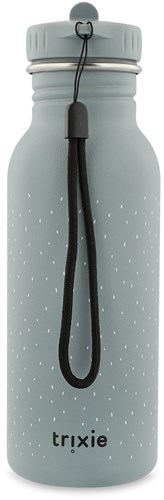 Trixie borraccia 500ml squalo - bottiglia bambini acciaio inox a prova di perdite