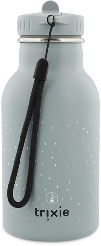 Trixie borraccia in acciaio inox per bambini - Mr. Shark - 350ml - Blu - Antigoccia-2