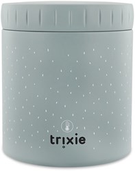 Trixie thermos lunchbox per bambini 500 ml - Mr. Shark - Acciaio inox - Blu