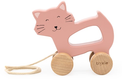 Trixie Houten trekspeeltje - Mrs. Cat