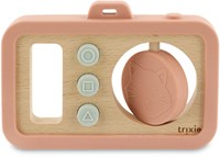 Trixie macchina fotografica in legno per bambini con silicone - Mrs. Cat - giocattolo educativo