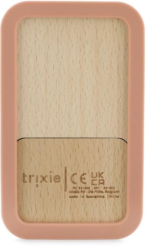 Trixie Houten Siliconen Baby Telefoon  - Mrs. Cat