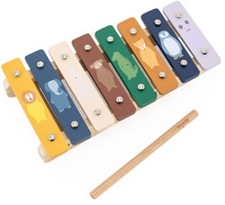Trixie xilofono in legno strumento musicale colorato giocattolo bambini