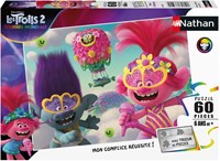Nathan puzzle Trolls 2 - 60 pezzi puzzle bambini colorato