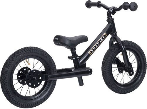 Trybike bicicletta senza pedali Steel nero - bici bambini due ruote Trybike loopfiets Steel zwart - tweewieler-3