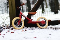 Trybike loopfiets Steel vintage rood - tweewieler