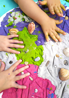 Tuban giocattoli - Set XL DIY Slime & Sabbia Dinamica per bambini-3