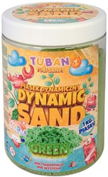 Tuban sabbia cinetica verde 1 kg - giocattolo creativo per bambini