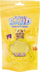 Tuban sabbia cinetica Fluffy Sand gialla 90 g - sabbia creativa