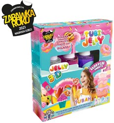 Tuban giocattoli - Tubi Jelly set con 3 colori tema dolci creativo