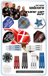Unicorn set accessori freccette Team Tune Up Kit multicolore 82 pezzi