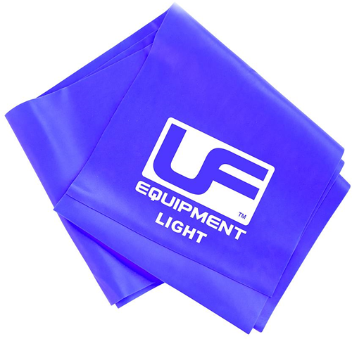 Urban Fitness banda di resistenza 1,5m - elastico fitness leggero rosso