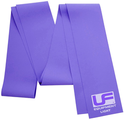 Urban Fitness banda di resistenza 2m TPE viola - leggera - elastico fitness