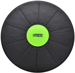 Urban Fitness tavola equilibrio - Wobble board nero verde 14 pollici