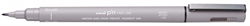 Uni-ball Fineliner Brush Pen Grigio Chiaro - Disegno e Hand Lettering
